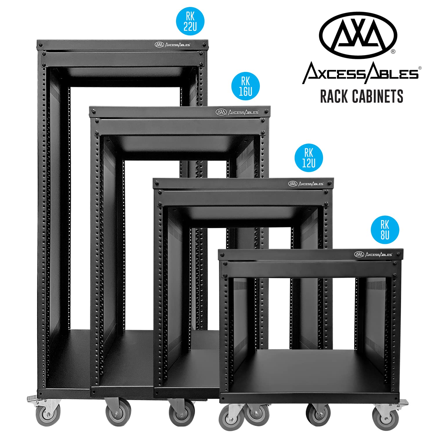 Amazon.com: AxcessAbles 10-32 Rackmount Screws - 20 Sets, 19 inch